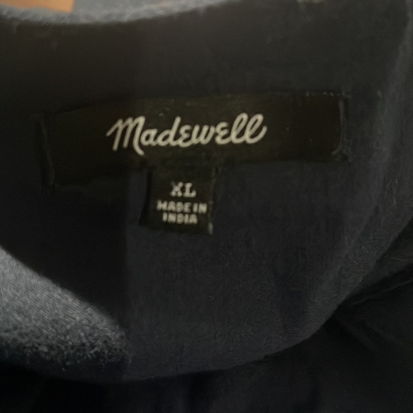 Madewell patchwork midi dress cottagecore NWOT XL - Picture 6 of 8